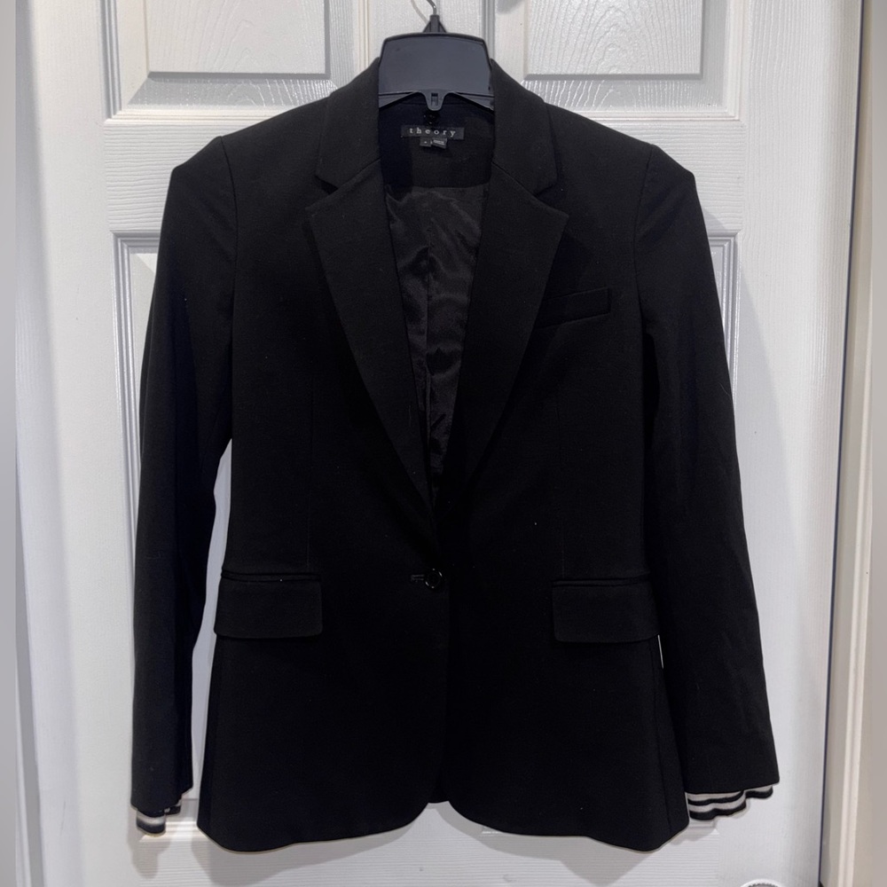Theory Talyia women's blazer SZ 4 - Picture 2 of 16